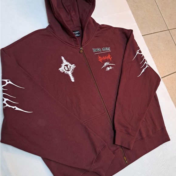 DEATH NOTE x CIVIL REGIME Full Zipper Hoodie- Adult Size 3XL - Picture 4 of 12